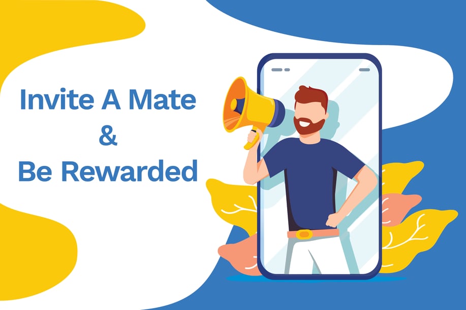 inviteamateandberewarded social post image