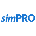 simPRO blue logo